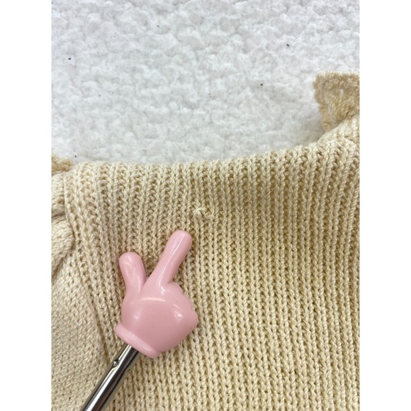 St John Cream Knit Dress - Picture 7 of 9